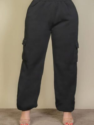 Side Pocket Drawstring Sweatpants